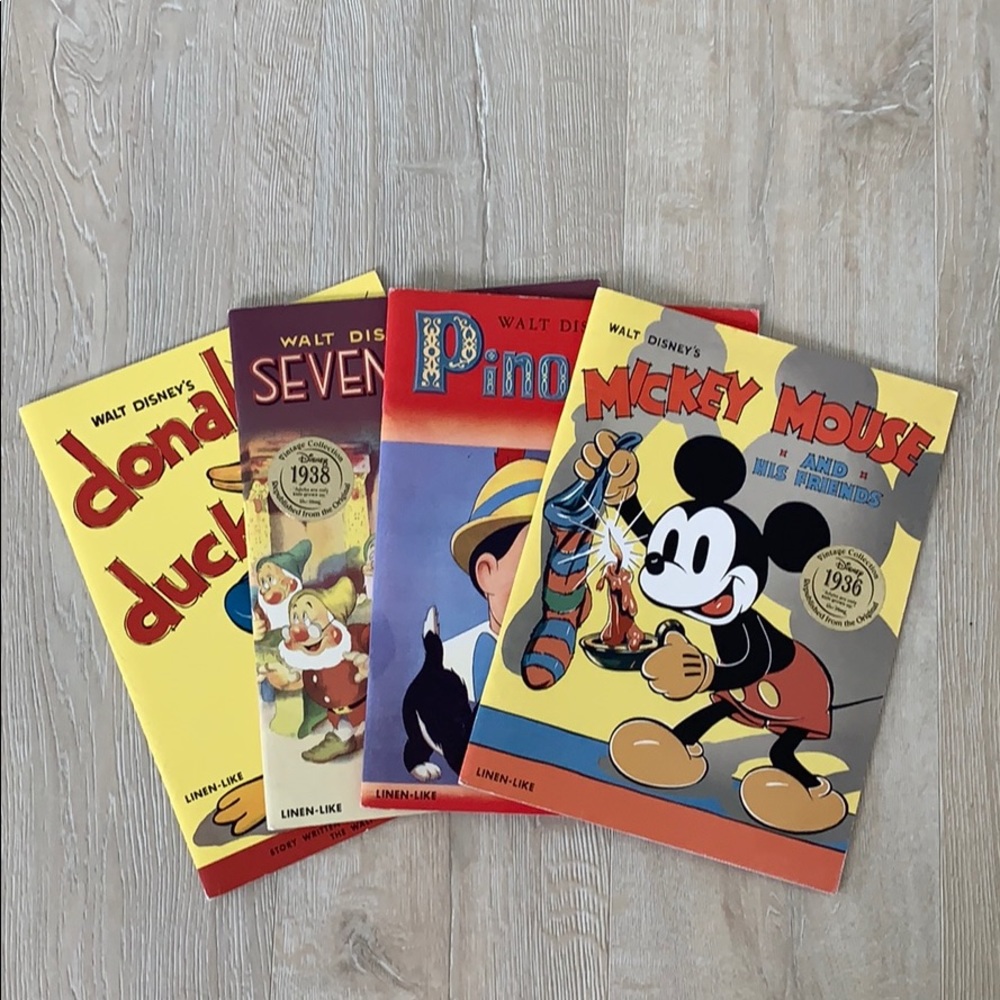 Disney linen collectors books